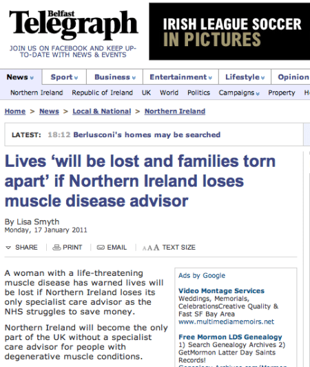 2011-01 Belfast Telegraph
